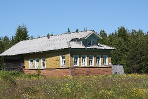 Традиционный дом на Онежском полуострове
Фото Андрея Волкова